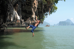 climb koh yao noi thailand