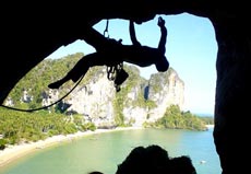 Rock climbing Thailand, bouldering, Railay, Tonsai